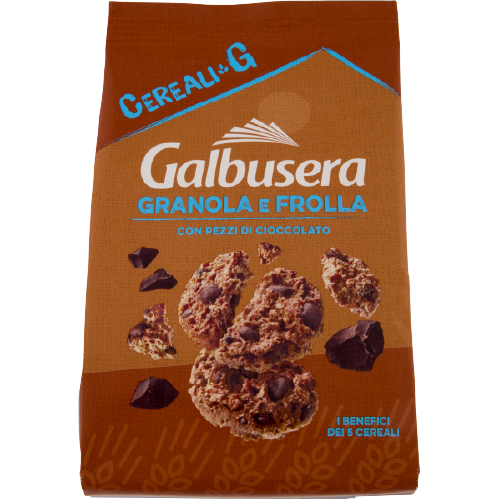 SABLÉS GRANOLA AUX CÉRÉALES & CHOCOLAT